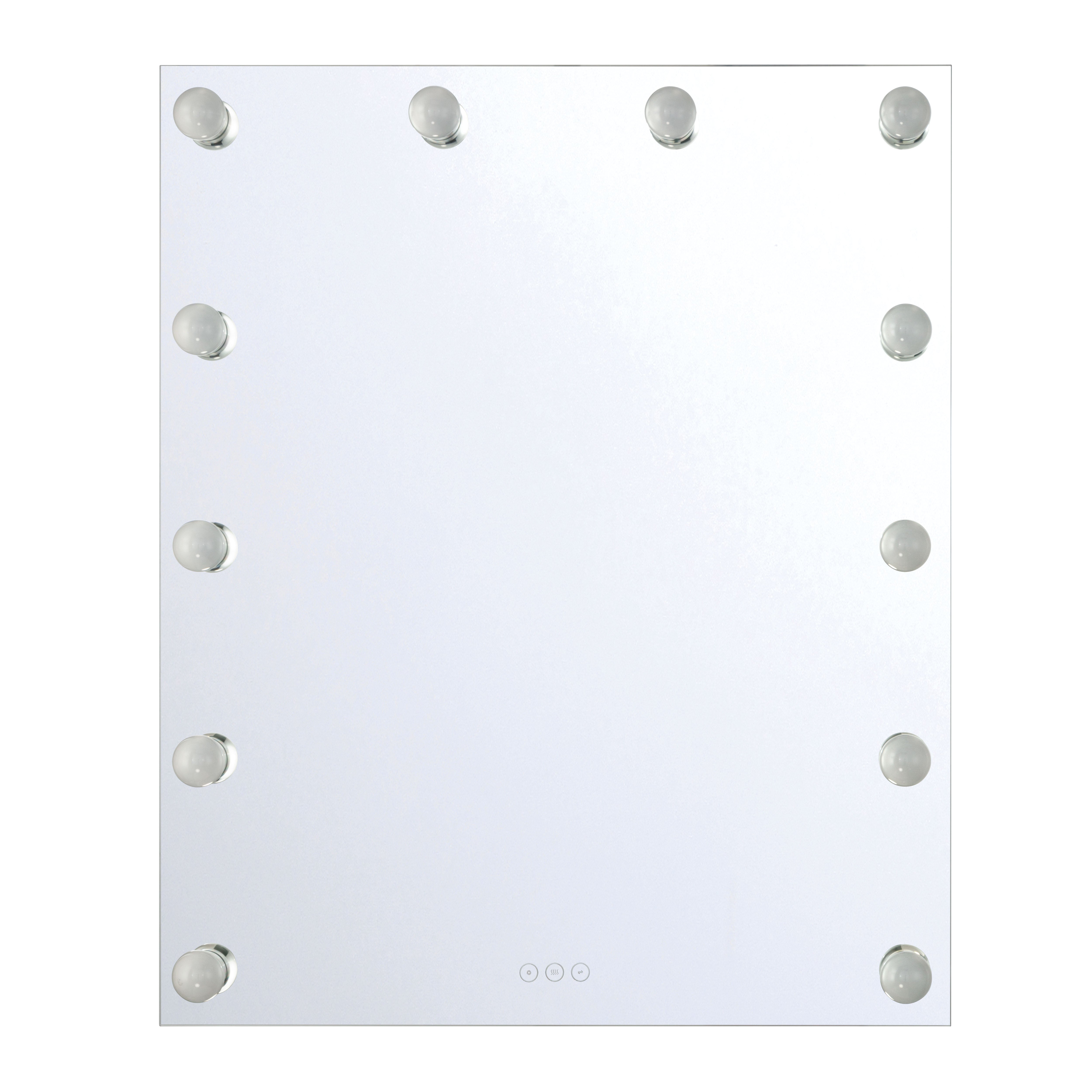 Starlight LED 30in Mirror with Cut Crystal Ball Diffusers