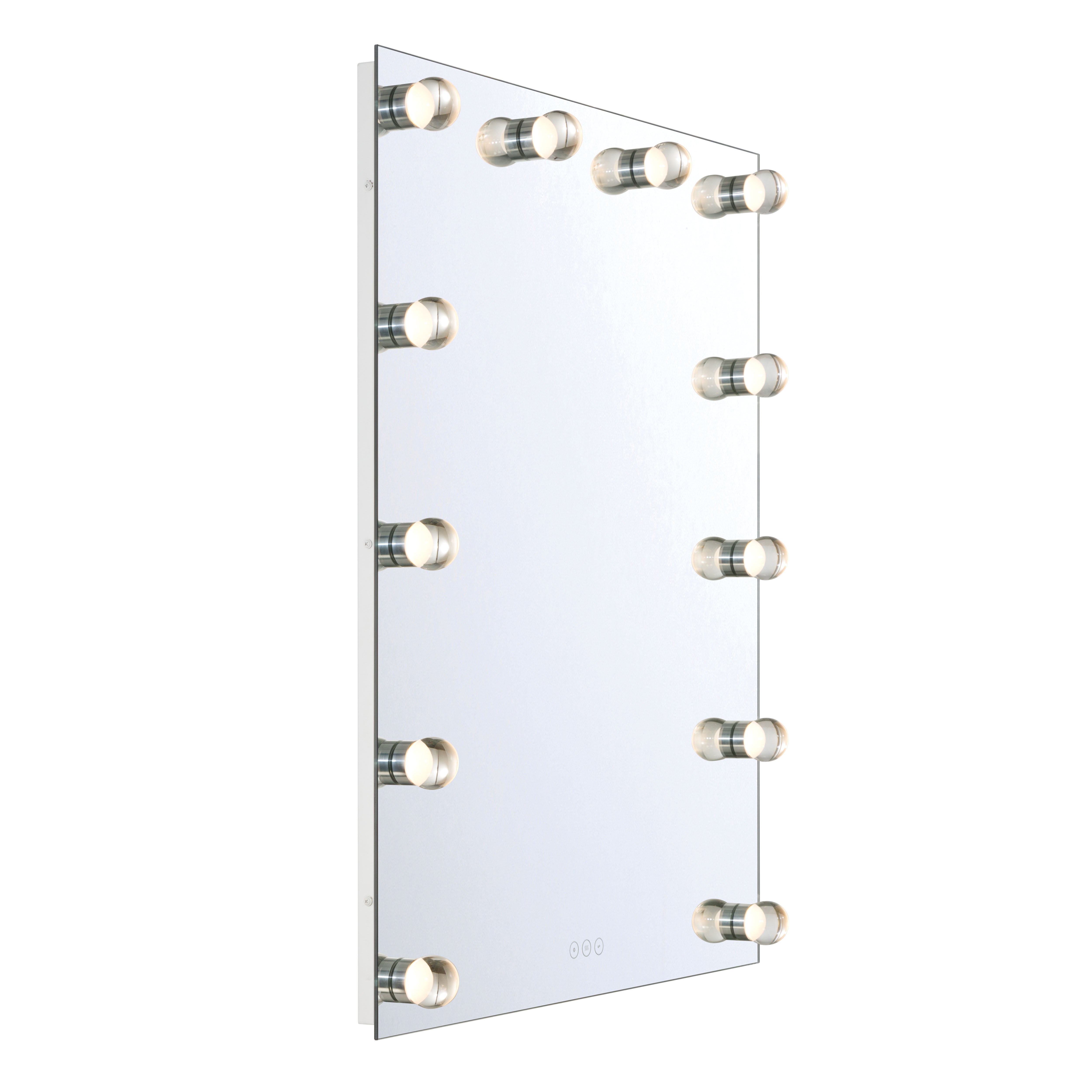 Starlight LED 30in Mirror with Cut Crystal Ball Diffusers