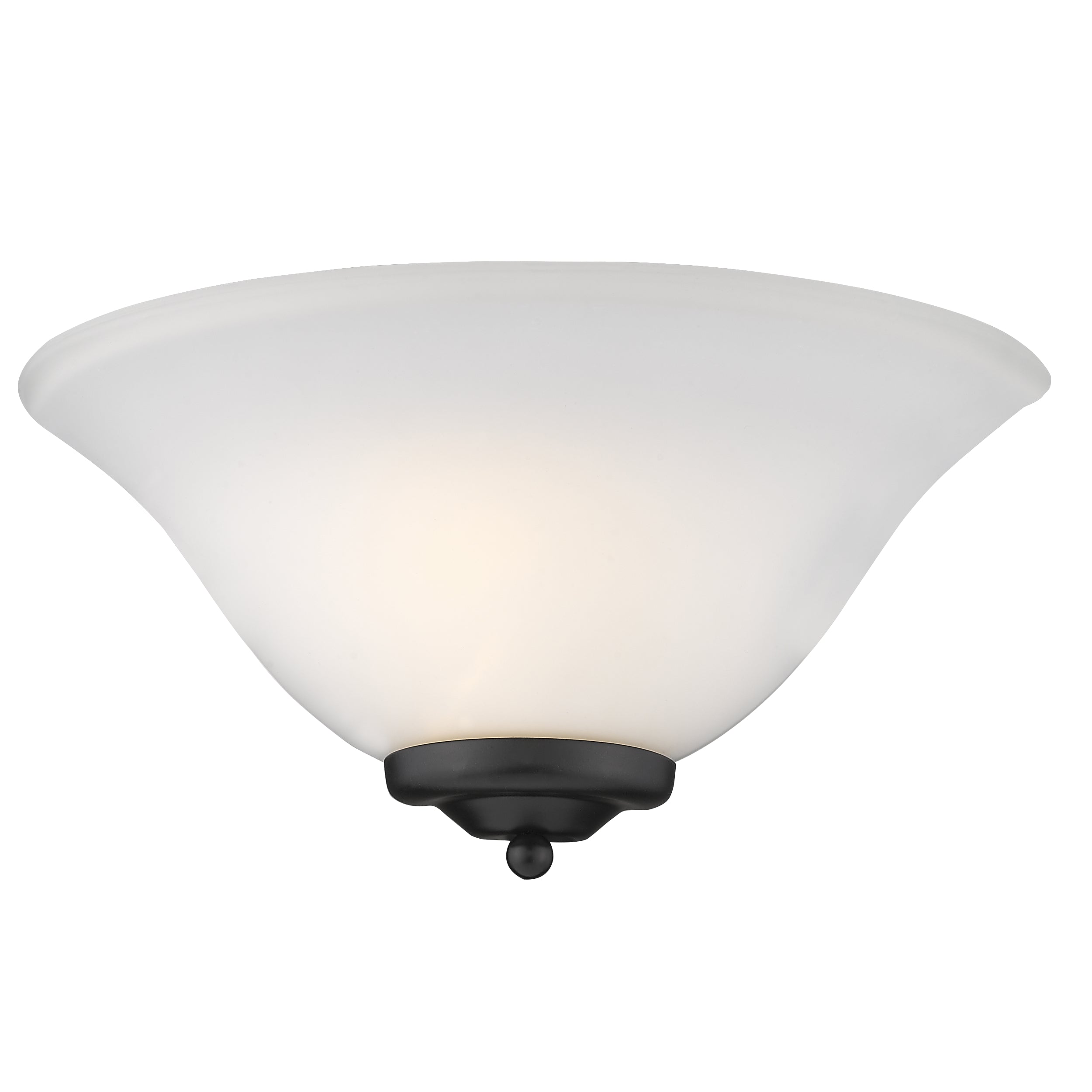 Bella 1-light Wall Sconce in Matte Black