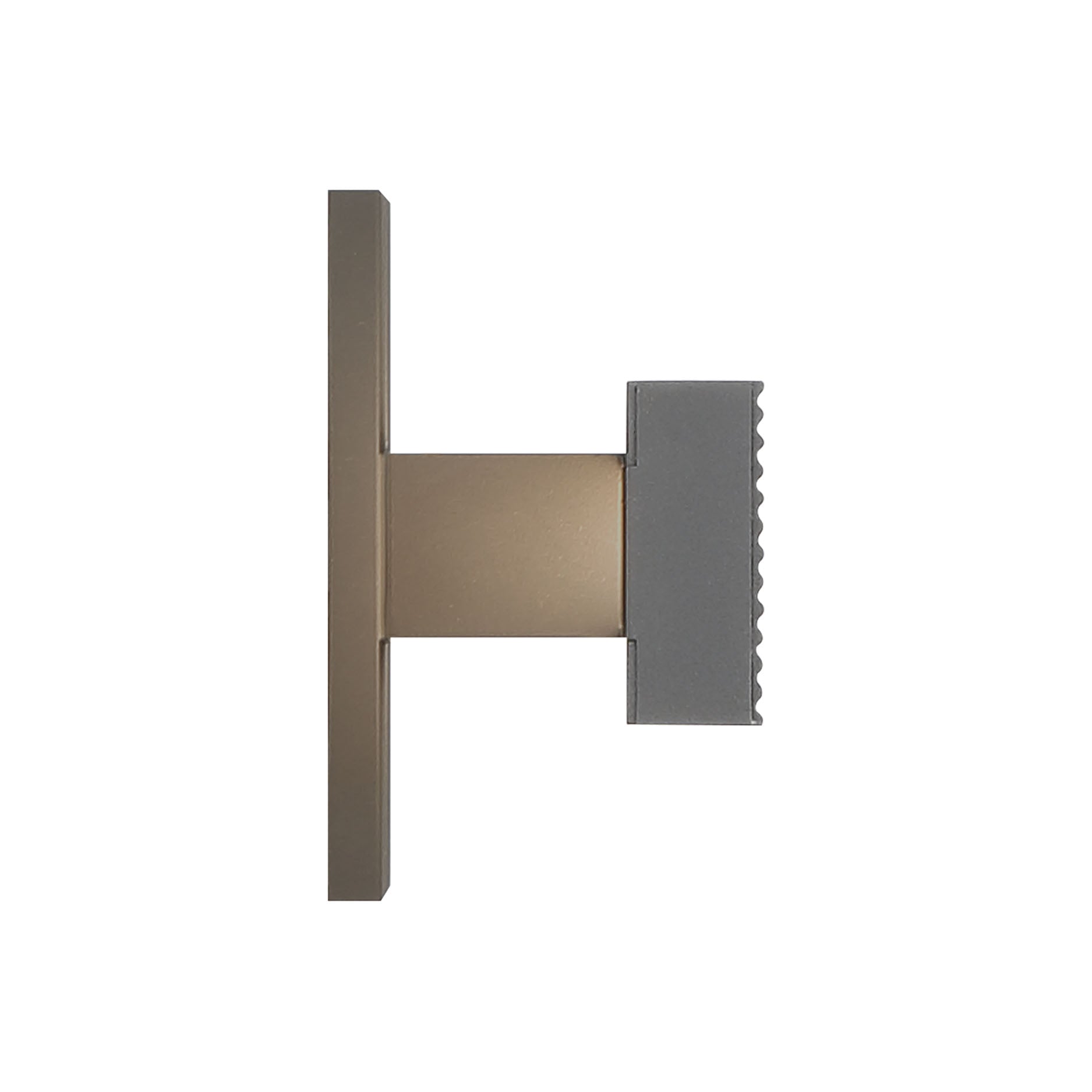 Golden Lighting Enso Integrated LED 24" Outdoor Wall in Smooth Grey - - Golden Lighting