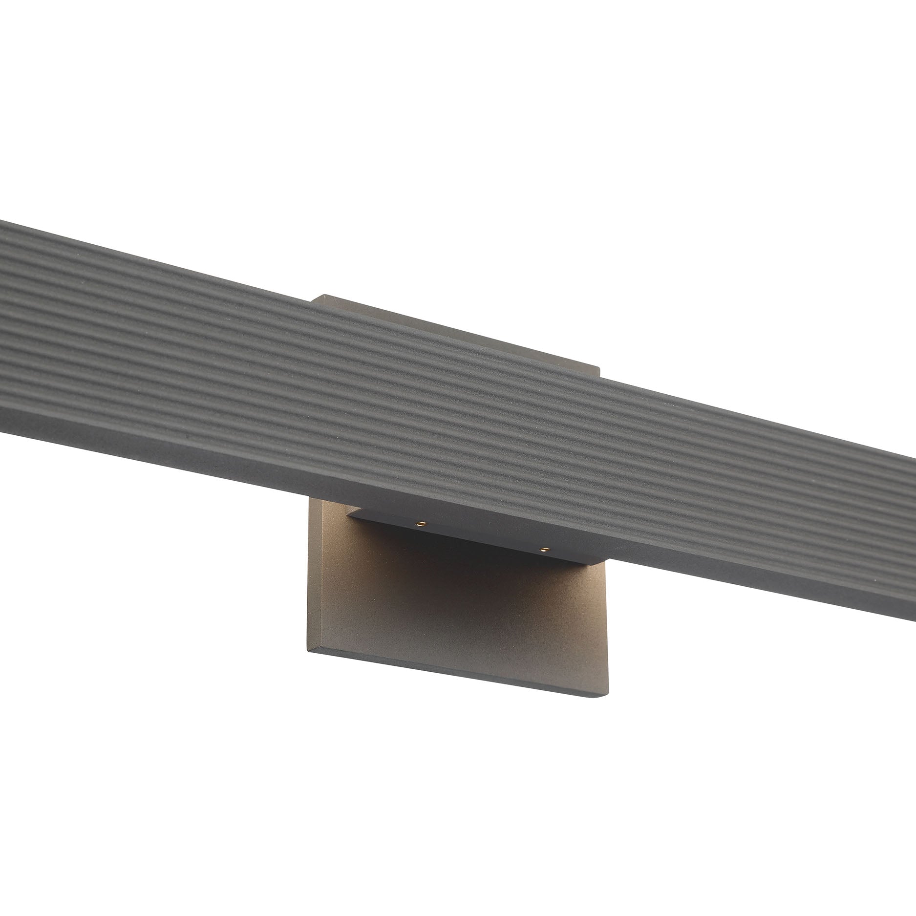 Golden Lighting Enso Integrated LED 24" Outdoor Wall in Smooth Grey - - Golden Lighting