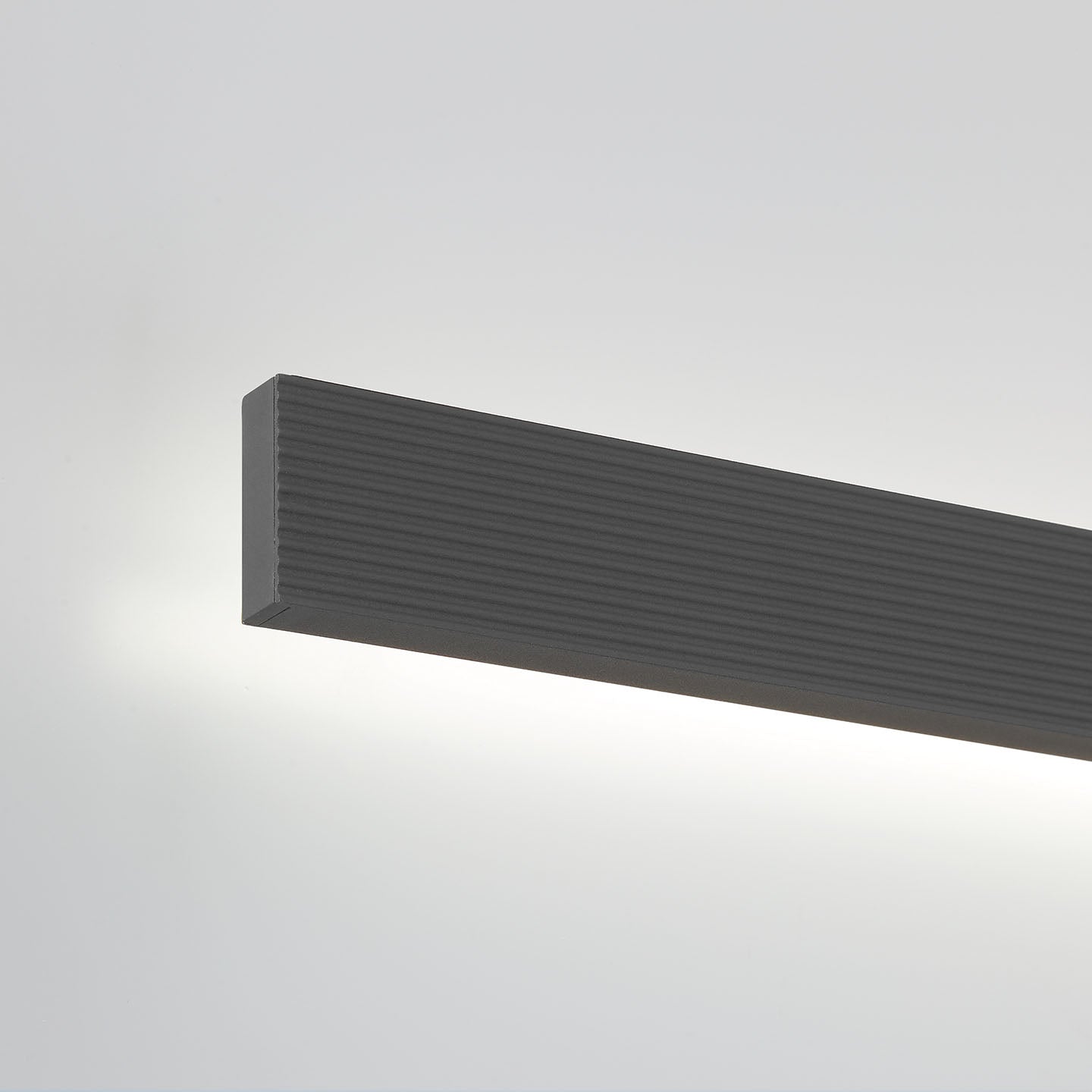 Golden Lighting Enso Integrated LED 51" Outdoor Wall in Textured Black - - Golden Lighting