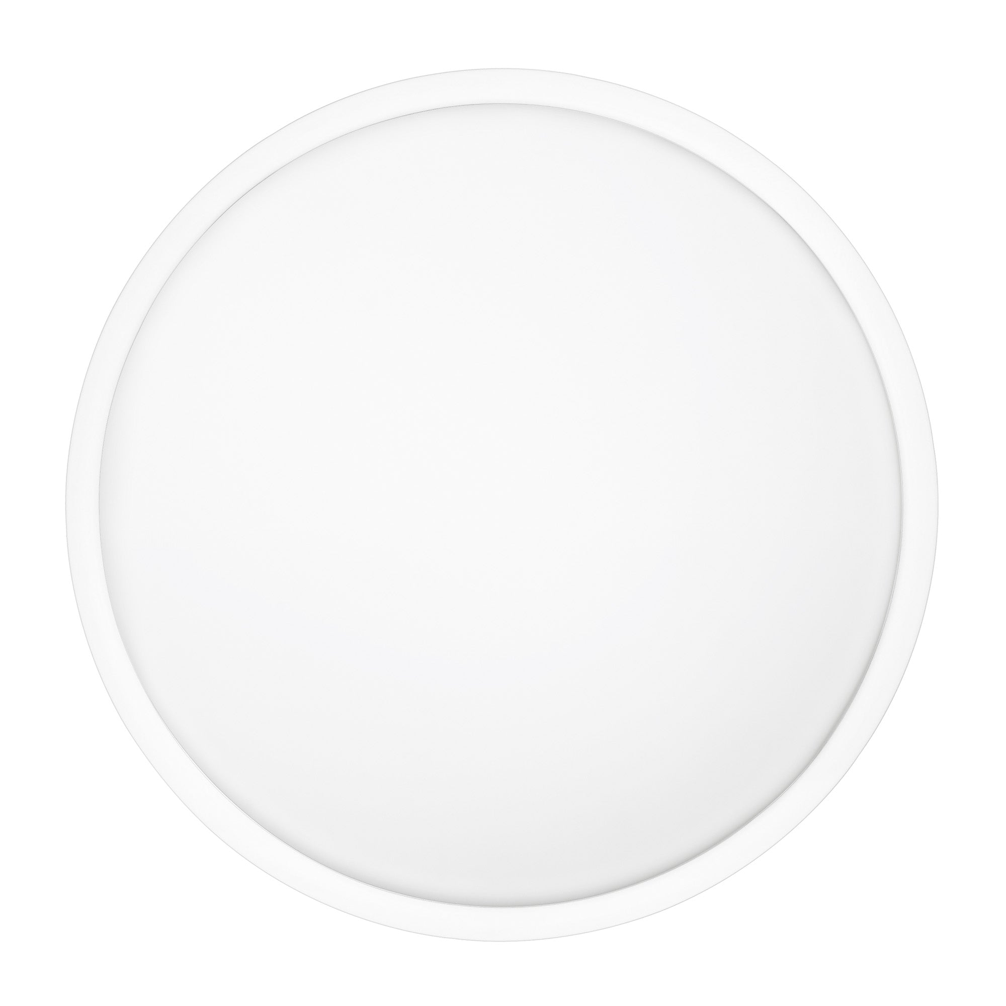 Golden Lighting Gabi Integrated LED 12in Flush Mount in Matte White - - Golden Lighting