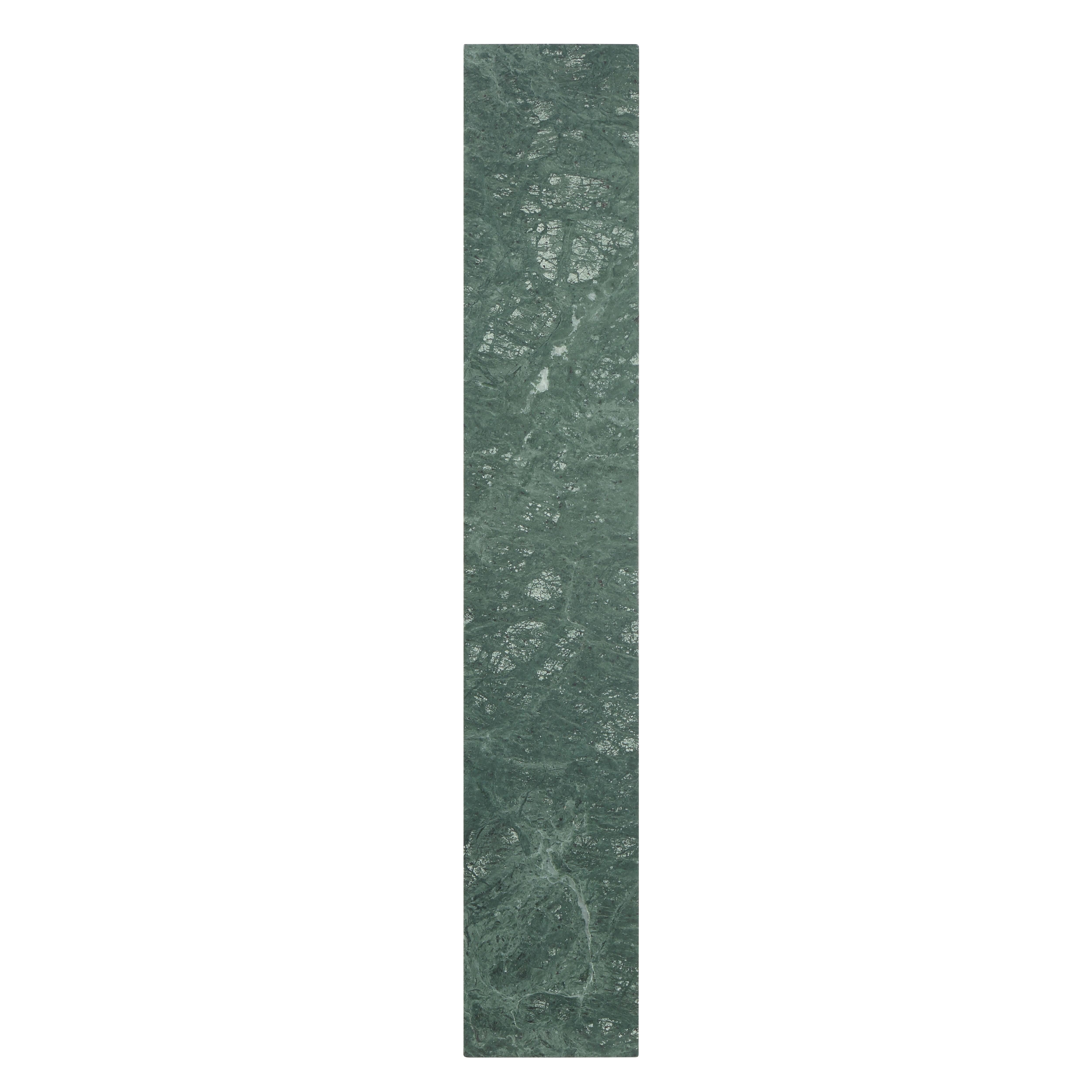Stratum Integrated LED 24in Vanity in Brushed Champagne Brass with Persian Green Marble - - Golden Lighting