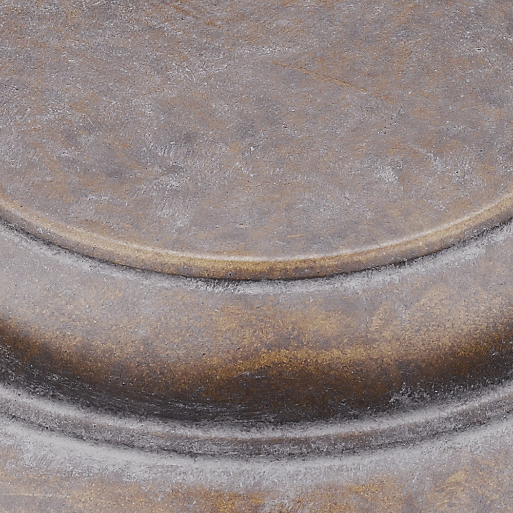 Wry Lighting Ferris 2-light Flush Mount in Copper Patina - Default Title - Golden Lighting