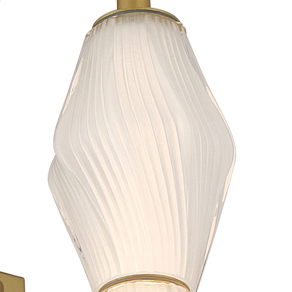 Fluted Striped Glass