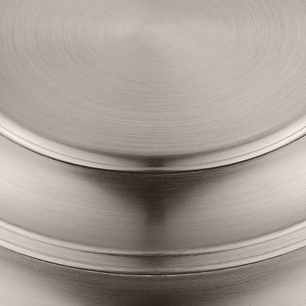 Golden Lighting Glacier Integrated LED Pendant in Polished Nickel