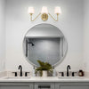 Kennedy 3 Light Bath Vanity -  - Golden Lighting