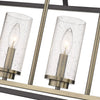 Mercer 5 Light Linear Pendant -  - Golden Lighting