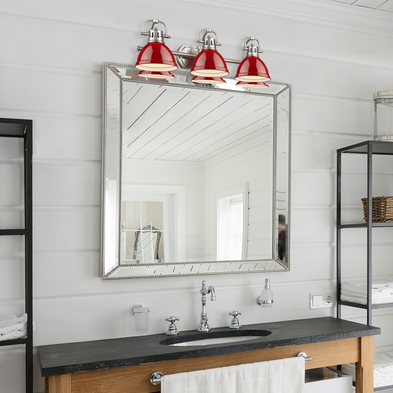 Duncan 3 Light Bath Vanity - Closeout - - Golden Lighting