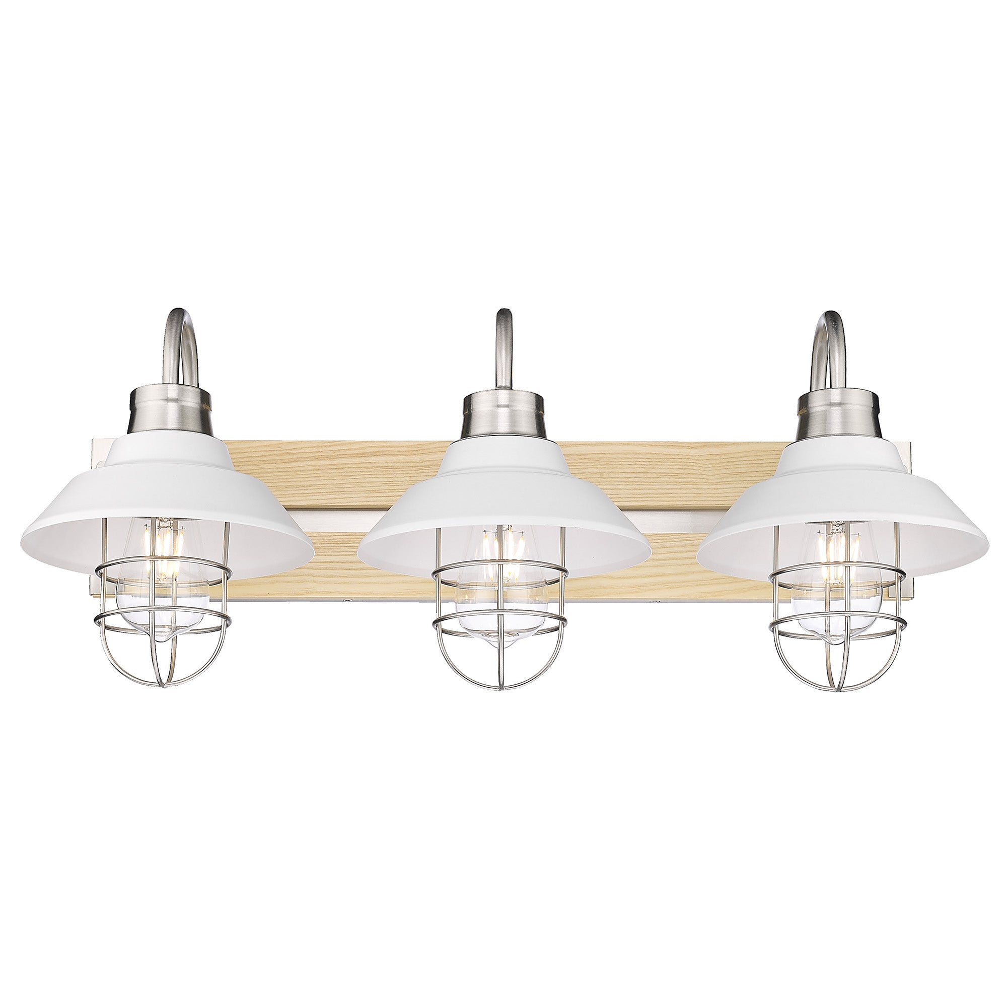 Fraser 3 Light Bath Vanity - - Golden Lighting