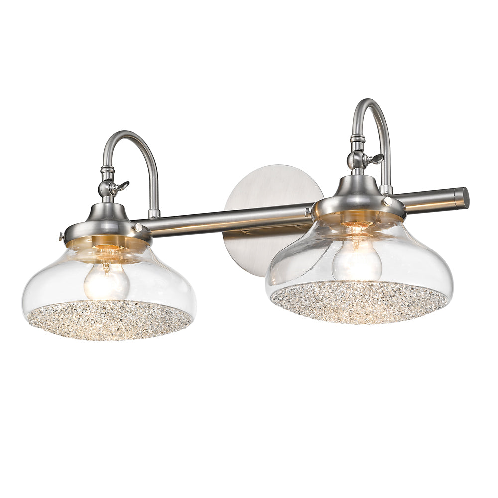 Asha 2 Light Bath Vanity - Closeout - - Golden Lighting