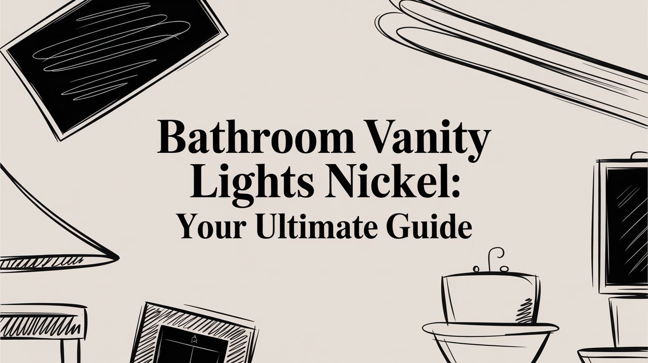 Bathroom Vanity Lights Nickel: Your Ultimate Guide