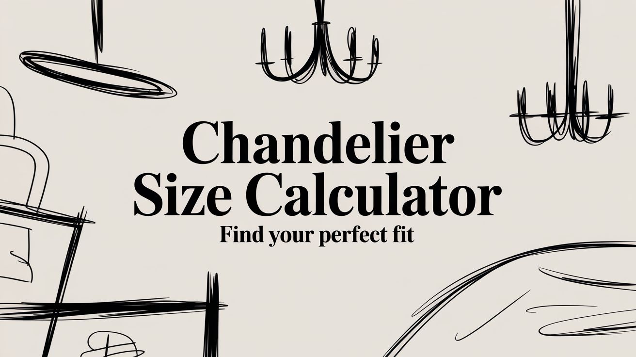 Your Guide to the Chandelier Size Calculator: Finding the Perfect Fit