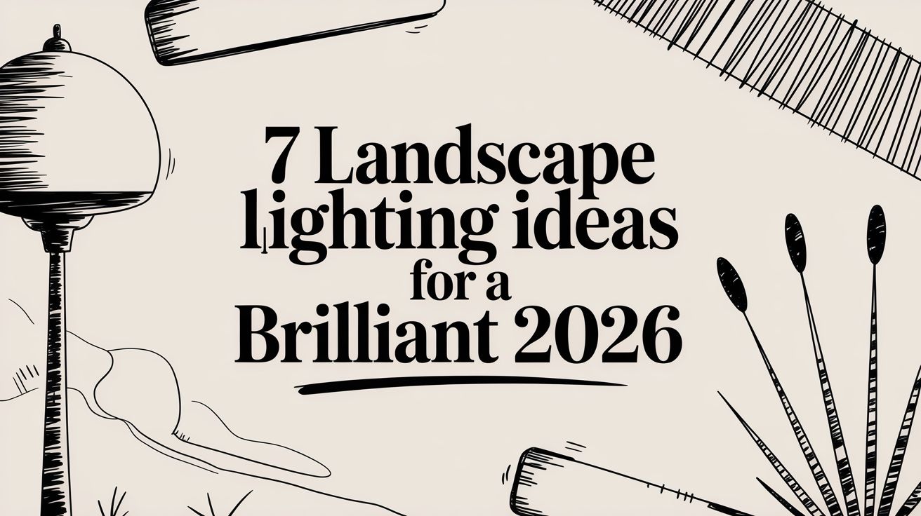 7 Landscape Lighting Ideas for a Brilliant 2026