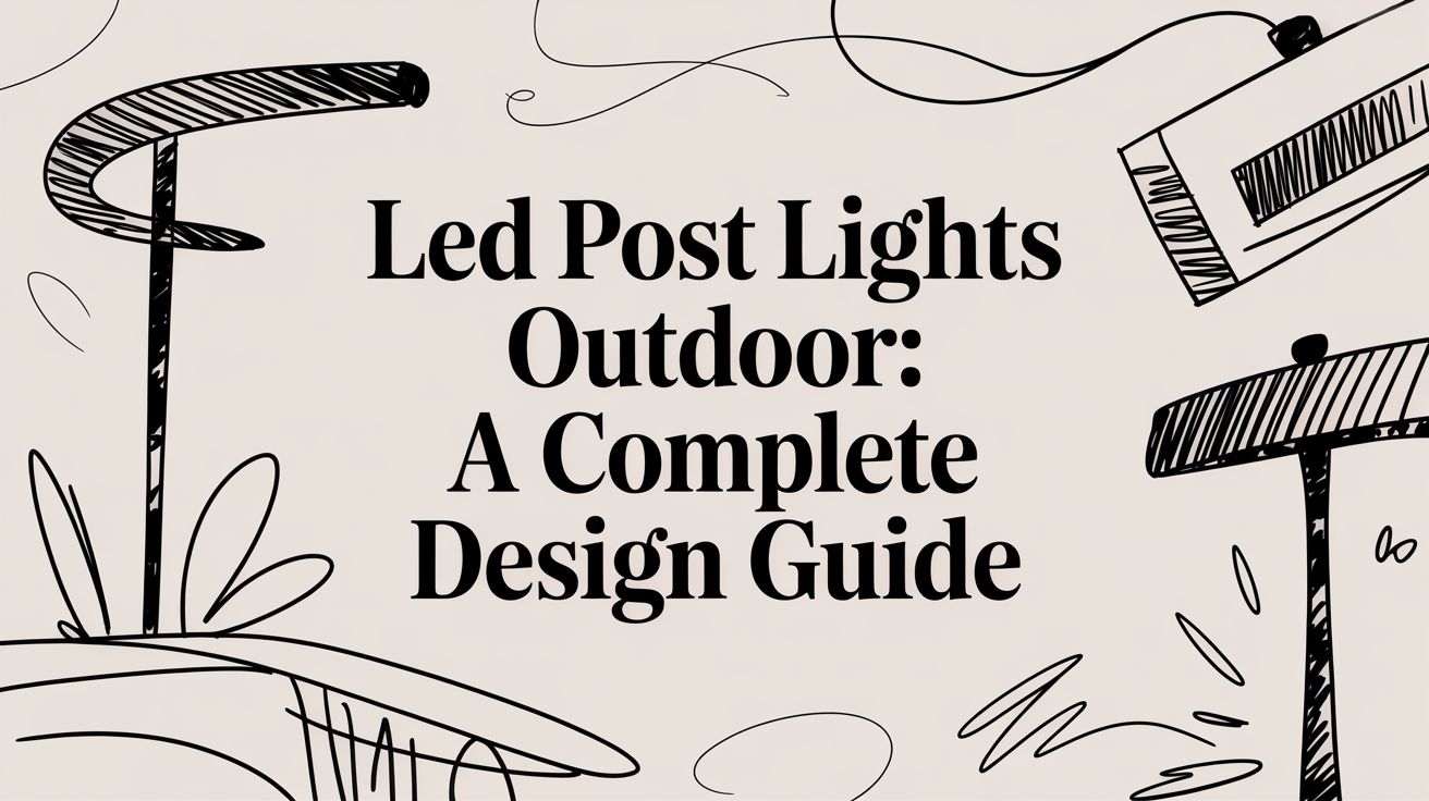 LED Post Lights Outdoor: A Complete Design Guide