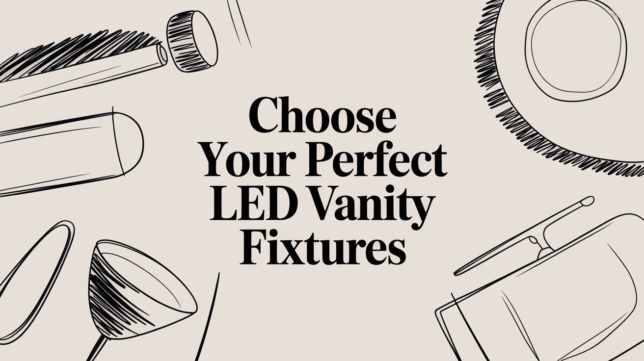 Choose Your Perfect LED Vanity Fixtures