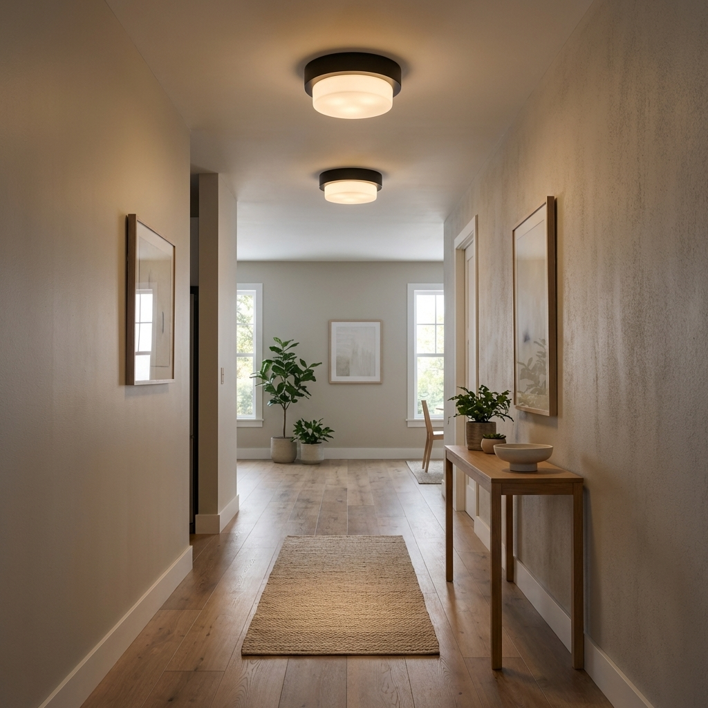 Morgon Modern Flush Mount by Golden Lighting