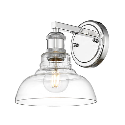 Yep by Golden Lighting Carver 1-light Vanity in Chrome - Default Title - Golden Lighting
