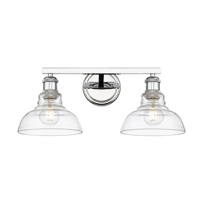 Yep by Golden Lighting Carver 2-light Vanity in Chrome