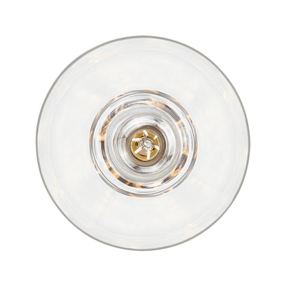 Yep by Golden Lighting Carver 1-light Pendant in Chrome - - Golden Lighting