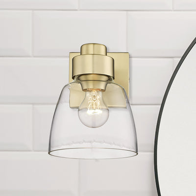 Golden Lighting Remy 1-light Wall Sconce in Brushed Champagne Brass - - Golden Lighting