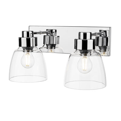 Golden Lighting Remy 2-light Vanity in Chrome - - Golden Lighting