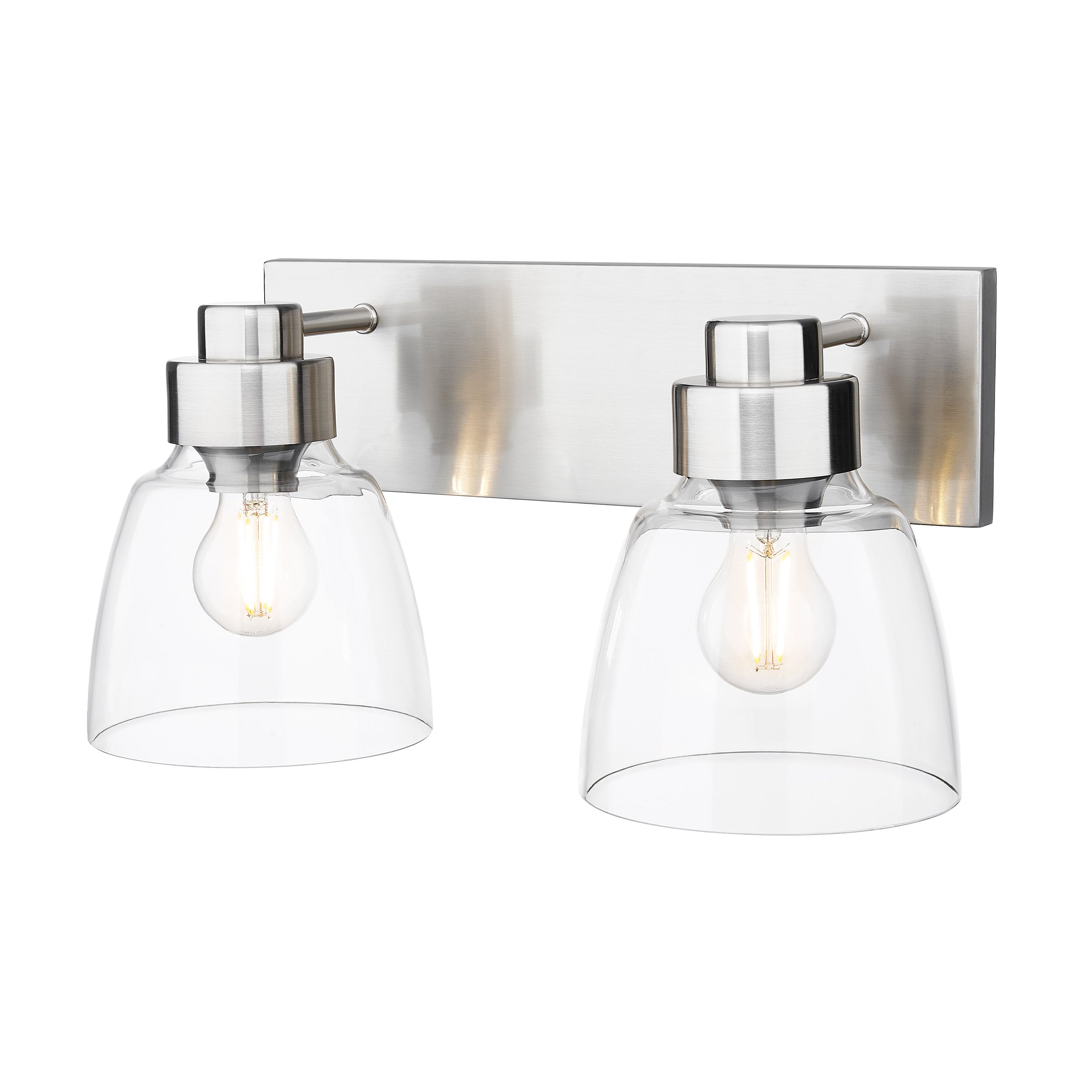 Golden Lighting Remy 2-light Vanity in Pewter - - Golden Lighting