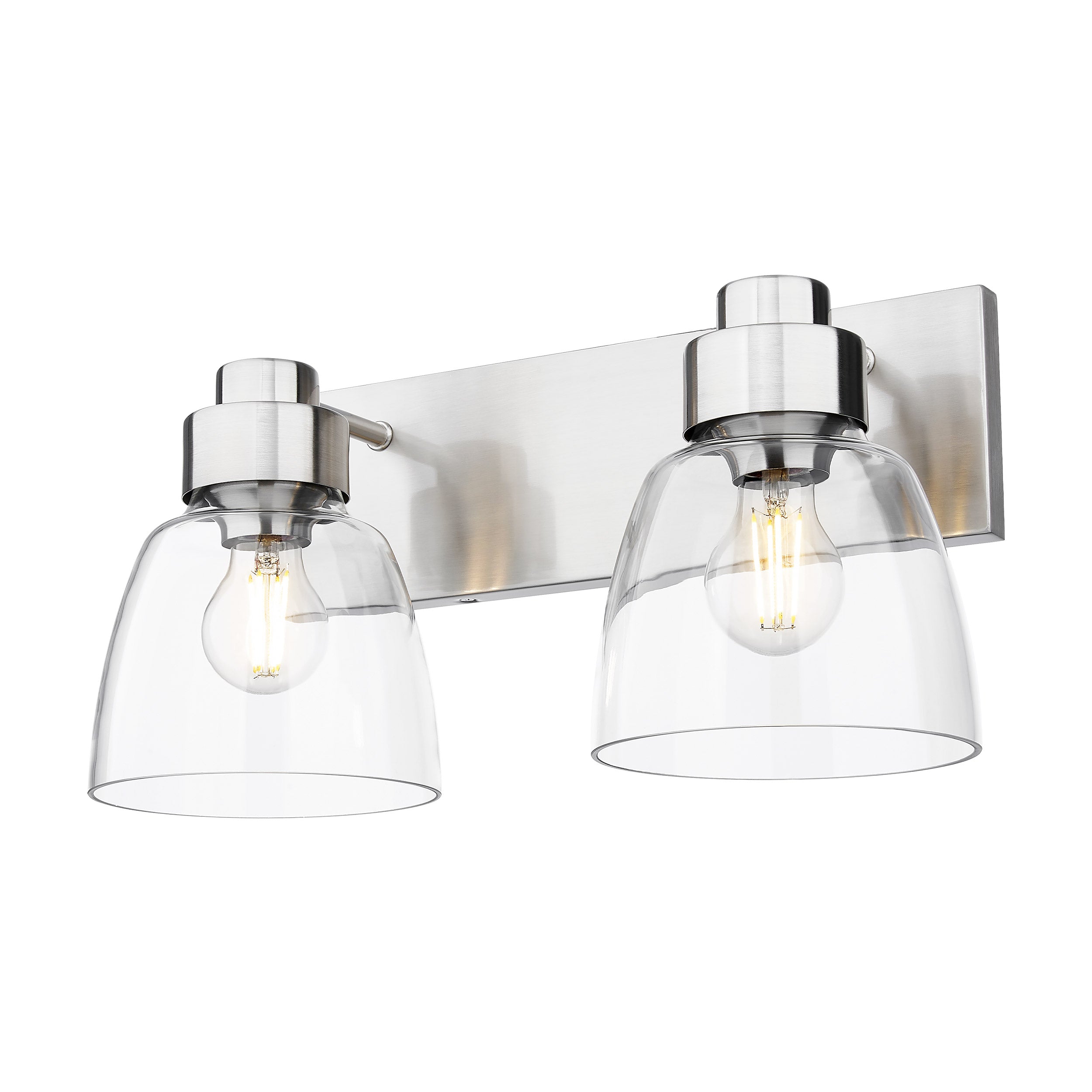 Golden Lighting Remy 2-light Vanity in Pewter