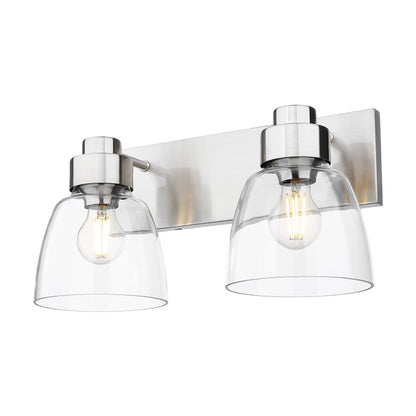 Golden Lighting Remy 2-light Vanity in Pewter