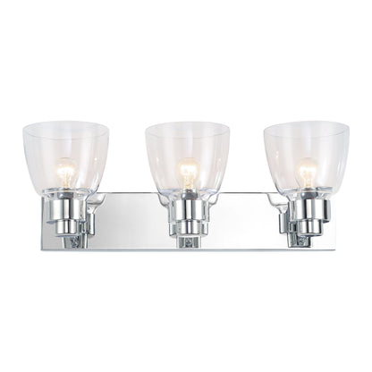 Golden Lighting Remy 3-light Vanity in Chrome - - Golden Lighting