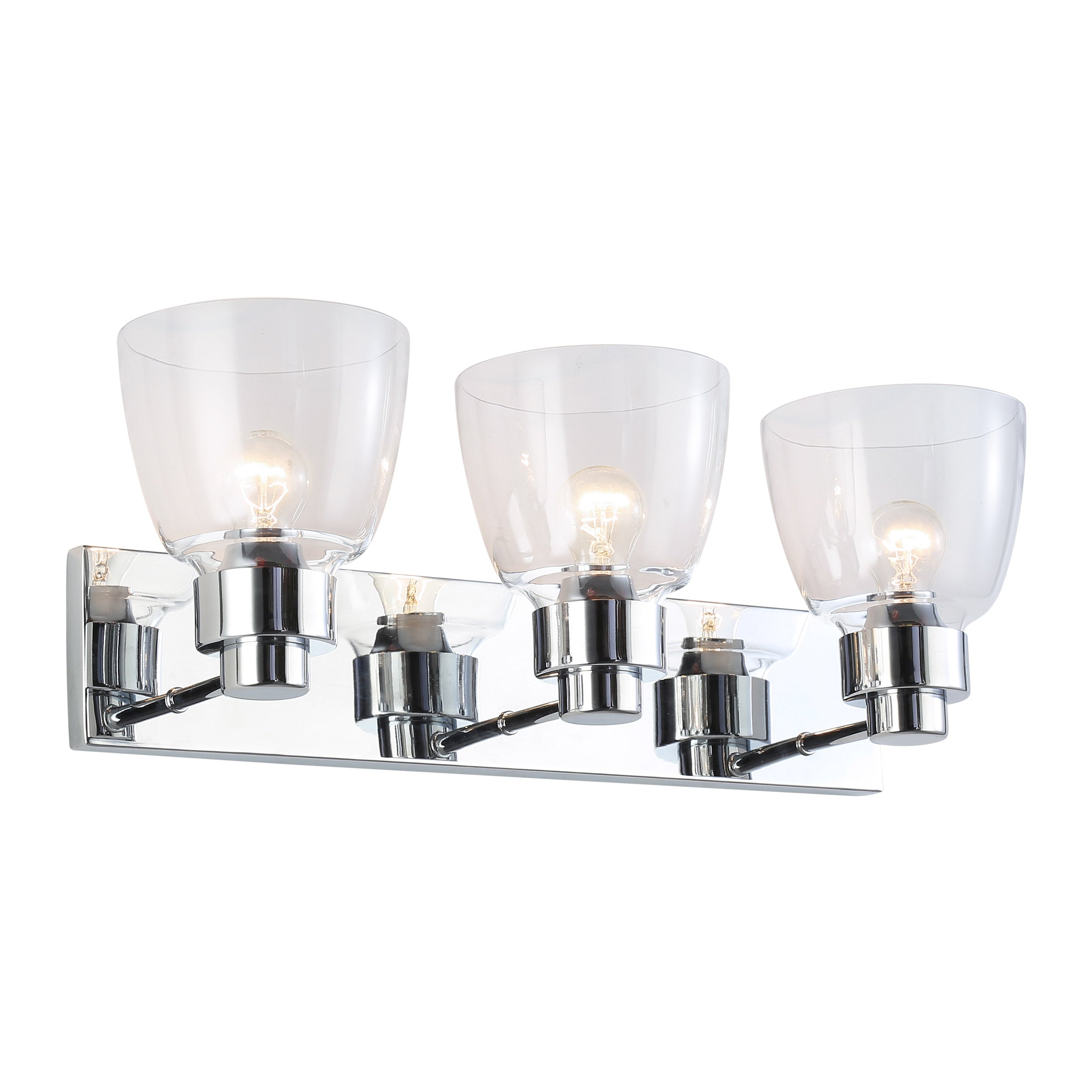 Golden Lighting Remy 3-light Vanity in Chrome - - Golden Lighting