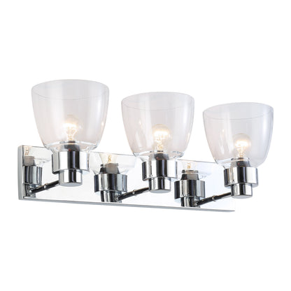 Golden Lighting Remy 3-light Vanity in Chrome - - Golden Lighting
