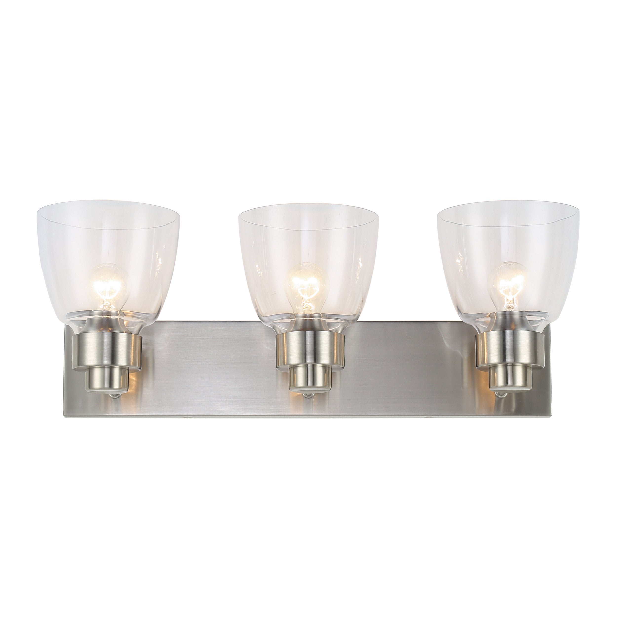 Golden Lighting Remy 3-light Vanity in Pewter - - Golden Lighting