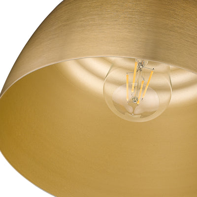 Holmes 1-light Pendant in Modern Brushed Gold