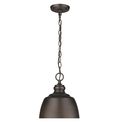 Holmes 1-light Pendant in Rubbed Bronze