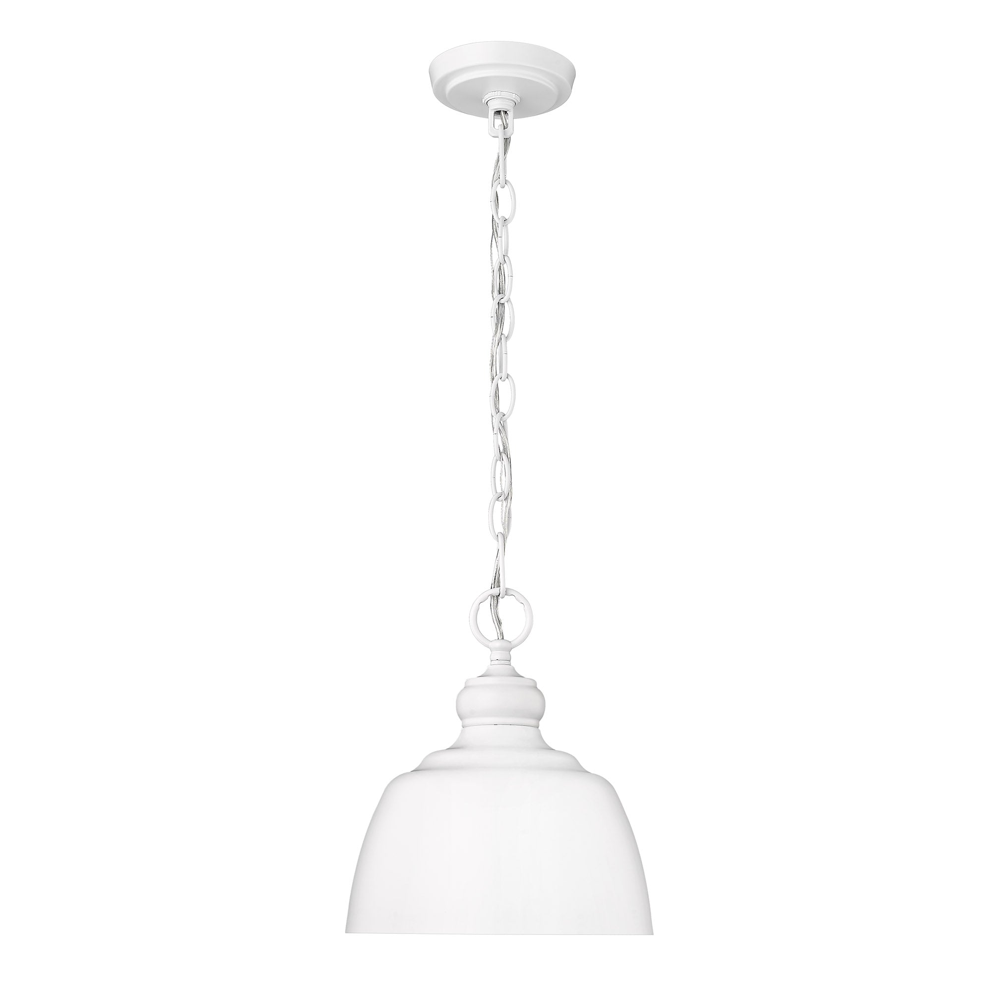 Holmes 1-light Pendant in Matte White