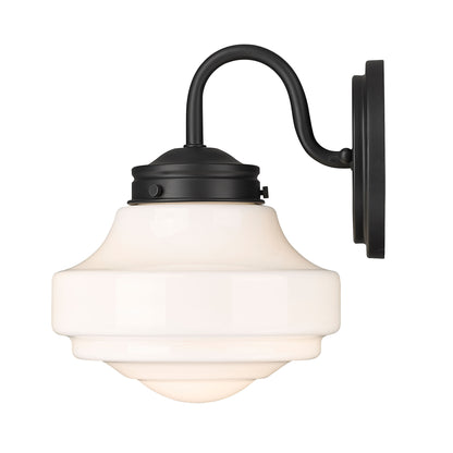Golden Lighting Ingalls 1-light Wall Sconce in Matte Black - - Golden Lighting