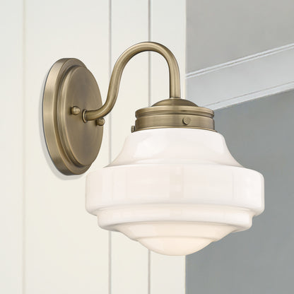 Golden Lighting Ingalls 1-light Wall Sconce in Modern Brass - - Golden Lighting