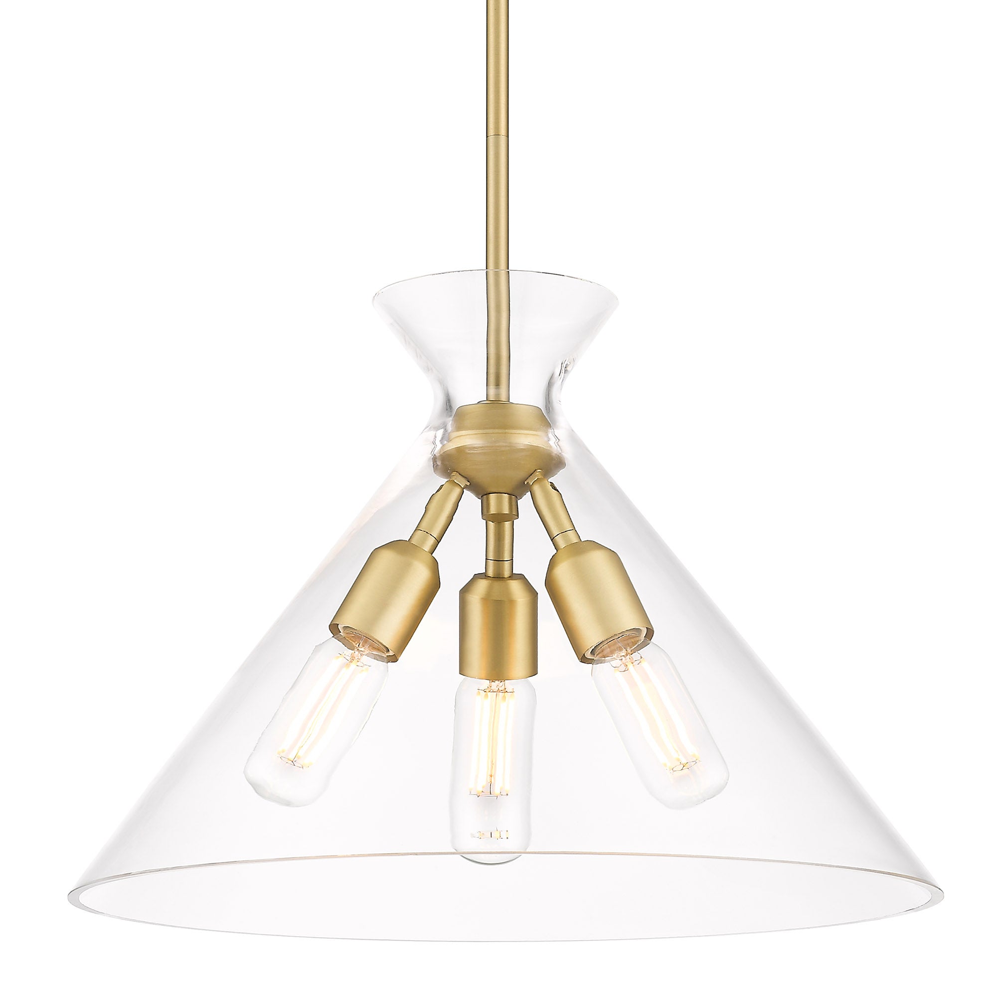 Malta 3 Light Pendant - - Golden Lighting