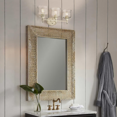 Golden Lighting Keating 3-light Vanity in Antique Ivory - - Golden Lighting