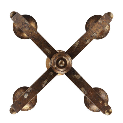 Victoria 4-light Chandelier in Heirloom Gold