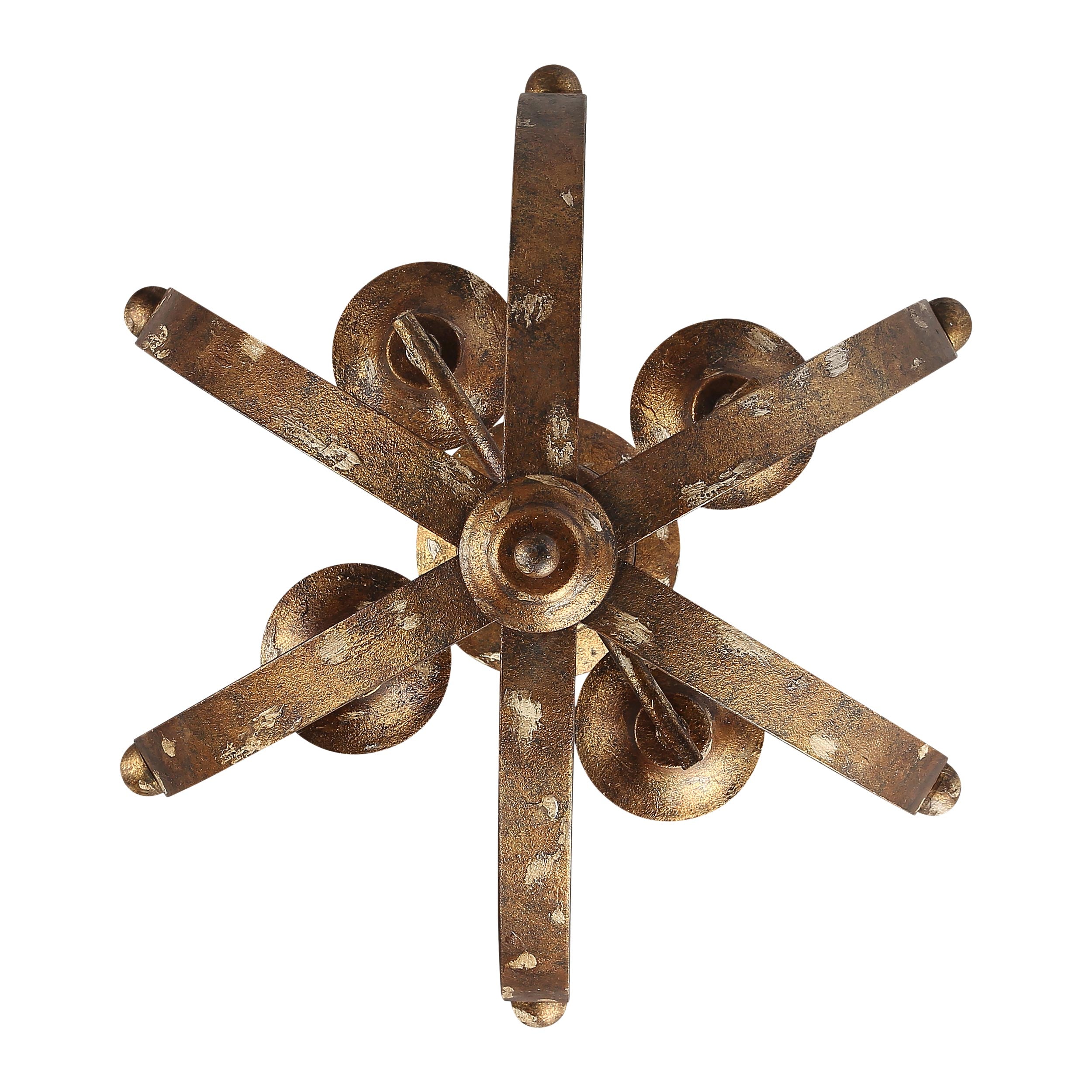 Victoria 4-light Pendant in Heirloom Gold