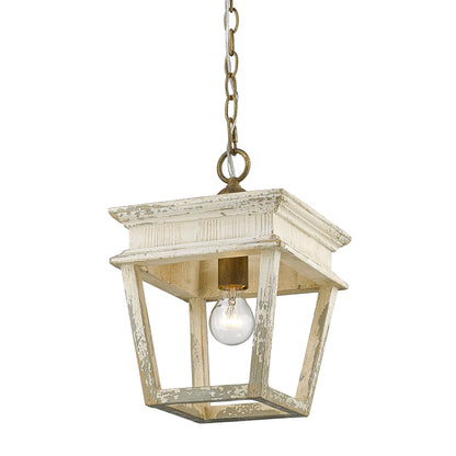 Golden Lighting Haiden 1-light Pendant in Burnished Chestnut - - Golden Lighting