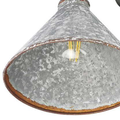 Jasper 1-light Wall Sconce in Antique Black Iron