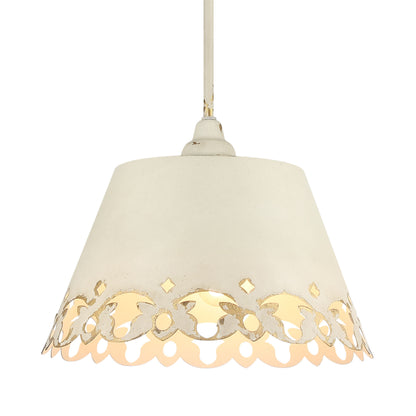Eloise 3-light Pendant in Antique Ivory