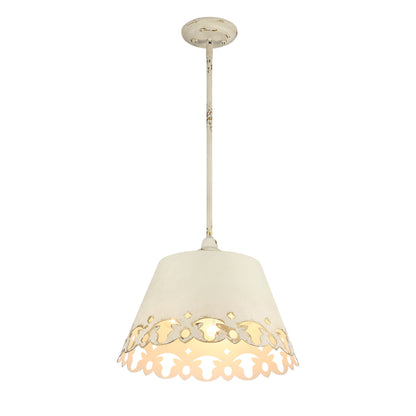 Eloise 3-light Pendant in Antique Ivory