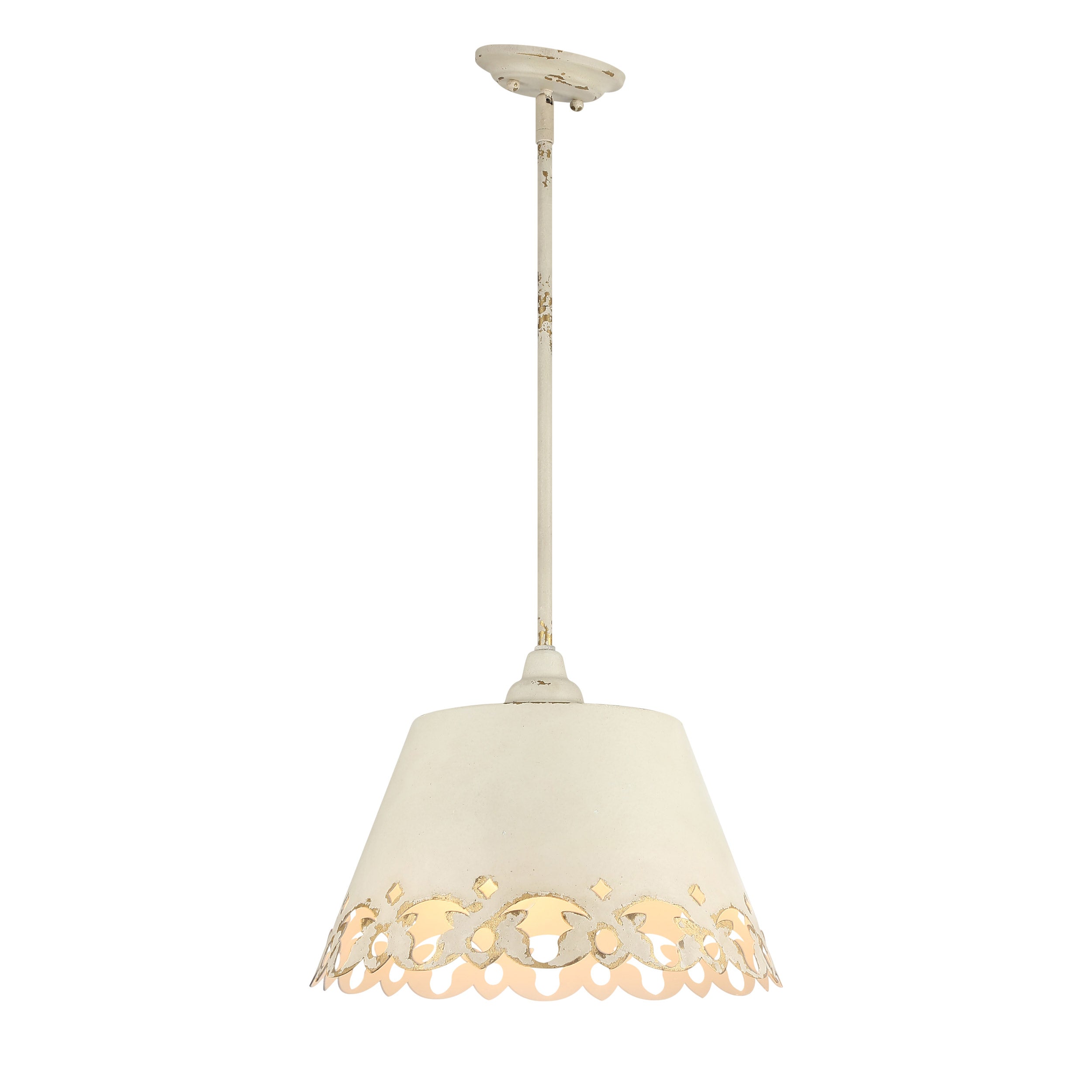 Eloise 3-light Pendant in Antique Ivory