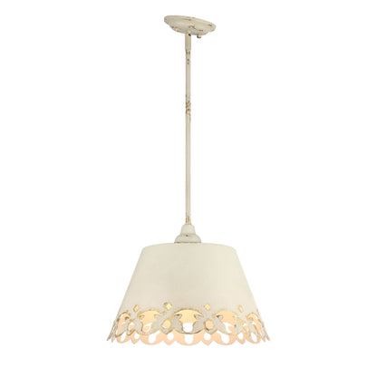 Eloise 3-light Pendant in Antique Ivory