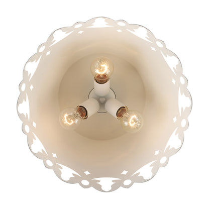 Eloise 3-light Pendant in Antique Ivory